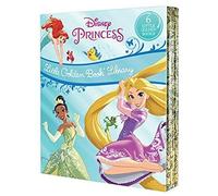 Disney Princess Little Golden Book Library -- 6 Little Golden Books