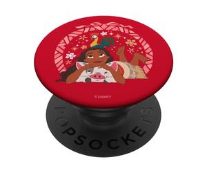 Disney Princess Moana Hei Hei and Pua Holiday Red PopSockets PopGrip Interchangeable
