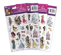 Disney Princess Modern Story Book Lot de 4 feuilles d'autocollants standard