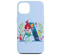 Disney Princess Monogramme sirène Lettre A pour Ariel Coque pour iPhone 13