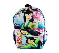 Disney Princess Mulan Deluxe Oversize Print Large 16" Backpack with Laptop Compartment - A19733