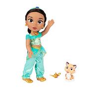 Disney Princess My Singing Friend Jasmine Feature Doll, 14” / 35 cm Tall Doll Sings ‘A Whole New World’, Accessories Included for Added Play, Perfect for Girls Aged 3+