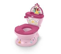 Disney Princess My Size Potty Système 2 en 1 pour l'apprentissage de la propreté des tout-petits avec sons de rinçage réalistes, acclamations et mélodies, pour enfants de 18 mois, jusqu'à 22,7 kg