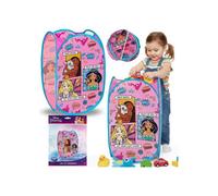 DISNEY PRINCESS Panier à jouets pliable, organiseur pour chambre d'enfant, spacieux 70L