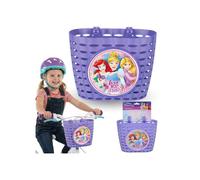 DISNEY PRINCESS Panier pour guidon d'enfant, panier pour vélo de fille, trottinette 20x15x16 cm