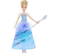 Disney Princess Poupée Cendrillon et sa Robe Enchantée, Robe Lumineuse avec Effe