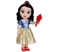 Disney Princess Poupée mode Blanche-Neige, 14" - poupée avec yeux " Royal Reflection " ; inclut une robe amovible scintillante imprimée en holofoil platine, des chaussures, un diadème et une brosse, i