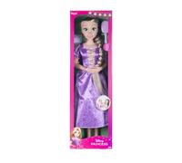Poupée géante - DISNEY PRINCESS - Raiponce - 80 cm - Accessoires de coiffure inclus - Mixte