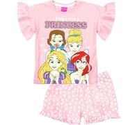 Disney Princess - Pyjama avec short pour fille NS7397 (110) (Rose)