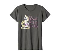 Disney Princess Rapunzel Paint Your Story T-Shirt, Femme, Asphalte, 3XL