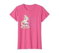 Disney Princess Rapunzel Paint Your Story T-Shirt, Femme, Rose Chiné, XXL
