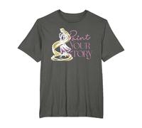 Disney Princess Rapunzel Paint Your Story T-Shirt, Homme Grandes tailles, Asphalte, 5X Tall