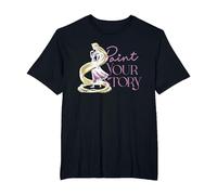 Disney Princess Rapunzel Paint Your Story T-Shirt, Homme Grandes tailles, Noir, 6X Tall