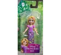 Disney Princess Rapunzel Posable Small Doll in Shiny Outfit with Removable Skirt