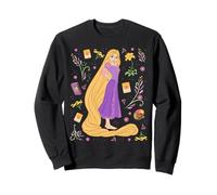 Disney Princess Rapunzel Tangled Collage Portrait Sweatshirt