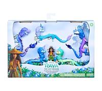 Disney Princess Raya et le Dernier Dragon - Pack Familial Sisu, 5 Jouets Dragon et Poupée Raya, pour Enfants de 3 Ans et Plus