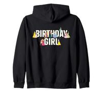 Disney Princess Squad Birthday Girl Matching Birthday Party Sweat à Capuche