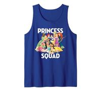 Disney Princess Squad Group Débardeur, Homme, Bleu Royal, XL
