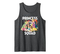 Disney Princess Squad Group Débardeur, Homme, Chiné Foncé, XL