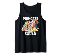 Disney Princess Squad Group Débardeur, Homme, Noir, XXL