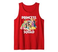 Disney Princess Squad Group Débardeur, Homme, Rouge, S