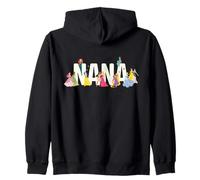 Disney Princess Squad Nana Family Trip Vacation Reunion Sweat à Capuche