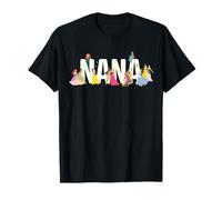 Disney Princess Squad Nana Family Trip Vacation Reunion T-Shirt