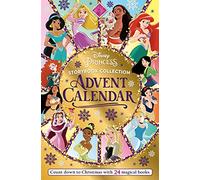 Disney Princess: Storybook Collection Advent Calendara Festive Countdown With 24 Books