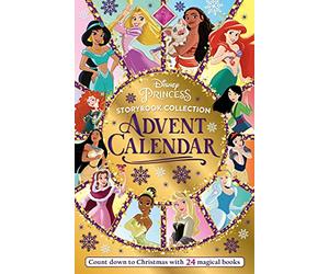 Disney Princess: Storybook Collection Advent Calendara Festive Countdown With 24 Books
