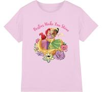 Disney Princess - T-shirt "Besties Shine" pour enfants TV3343 (116) (Rose)