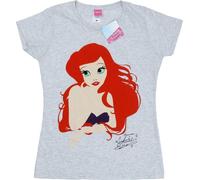 Disney Princess - "The Little Mermaid" T-shirt pour femme BI36744 (XL) (Gris chiné)