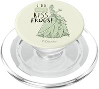 Disney Princess Tiana I Do Not Kiss Frogs PopSockets PopGrip pour MagSafe