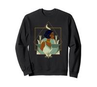 Disney Princess Tiana Modern Art Deco Style Sweatshirt