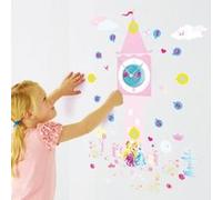 Disney princess tick tock clock wall stickers worlds apart 865052 G