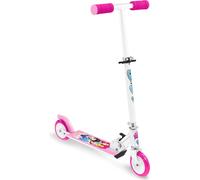 Disney Princess Trottinette 2 roues Frein à pied pliable Blanc/Rose
