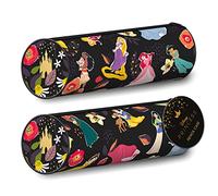 Disney Princess Trousse à crayons fine Motif floral foncé Idéal pour ranger crayons à dessin, crayons de couleur ou crayons pour l'école Produit officiel Disney