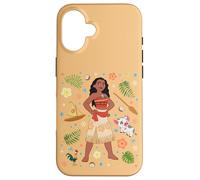 Disney Princess Vaiana Collage Portrait Coque pour iPhone 16