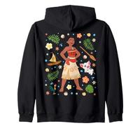 Disney Princess Vaiana Collage Portrait Sweat à Capuche