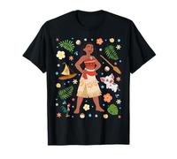 Disney Princess Vaiana Collage Portrait T-Shirt