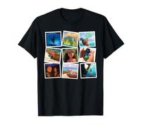 Disney Princess Vaiana Famous Movie Frames T-Shirt