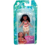 Disney Princess Vaiana Petite poupée - inspirée du film Vaiana - Mini poupée articulée de 9 cm avec jupe amovible en tissu doux