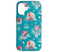 Disney Princesse Ariel Flounder et Sebastian Under the Sea Coque pour iPhone 16