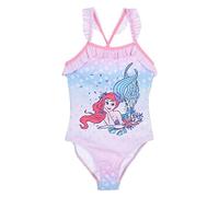 Disney Princesse Ariel Maillot de Bain pour Fille, Maillot Une Pièce pour Fille, Conception La Petite Sirène Ariel, Cadeau pour Filles, Tailles 3 à 6 Ans (as4, Age, 3_Years, Regular, Rose, 3 Ans)