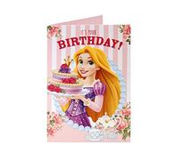 Disney Princesse It's Your Birthday. carte d'anniversaire de gâteau