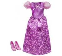 Disney princesse - poupee et mini-poupee - tenue princesse raiponce - robe rose et violette de bal avec chaussure - habit Rose G