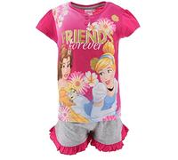 Disney Princesse, Pyjama Court Fille (Fuchsia,5 Ans)