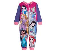 Disney Princesse Pyjama en Polaire pour Fille, Combinasion, Rose, 9-10 Ans