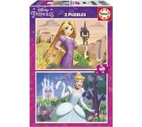 Disney Princesse Raiponce + Cendrillon Puzzle 2x48pcs.