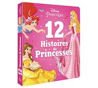 Collectif – Disney Princesses : 12 histoires – Album jeunesse – Cartonné