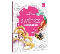 DISNEY PRINCESSES - 3 mètres à colorier - Frise à déplier (4+)